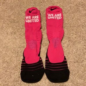 Nike Elite Pink Breast Cancer Awareness Socks Two Sizes Available